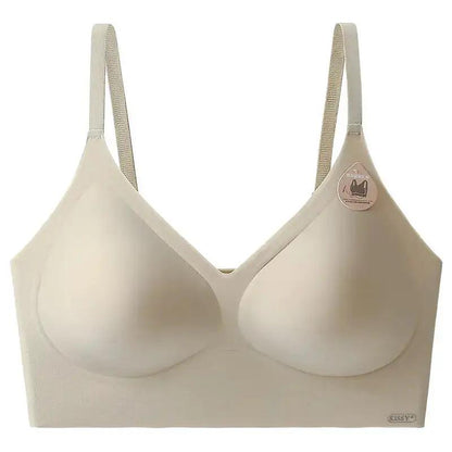 Kissy Series Underwear Traceless Push-up Vest Classic Sling-off Paramelia Non-rimless Bra by Dropshipman