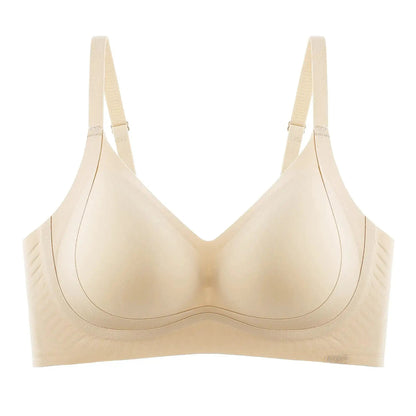 Kissy Series Underwear Traceless Push-up Vest Classic Sling-off Paramelia Non-rimless Bra by Dropshipman