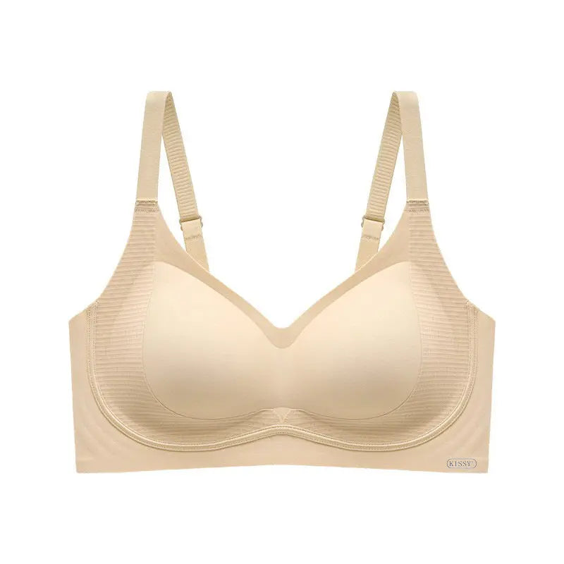 Kissy Series Underwear Traceless Push-up Vest Classic Sling-off Paramelia Non-rimless Bra SHOPEZRA L.L.C.