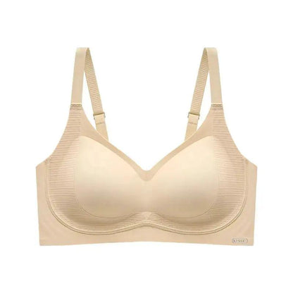 Kissy Series Underwear Traceless Push-up Vest Classic Sling-off Paramelia Non-rimless Bra by Dropshipman