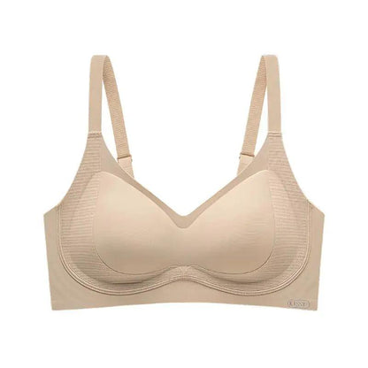 Kissy Series Underwear Traceless Push-up Vest Classic Sling-off Paramelia Non-rimless Bra by Dropshipman