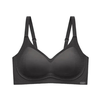 Kissy Series Underwear Traceless Push-up Vest Classic Sling-off Paramelia Non-rimless Bra by Dropshipman