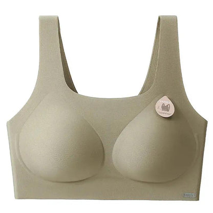 Kissy Series Underwear Traceless Push-up Vest Classic Sling-off Paramelia Non-rimless Bra by Dropshipman