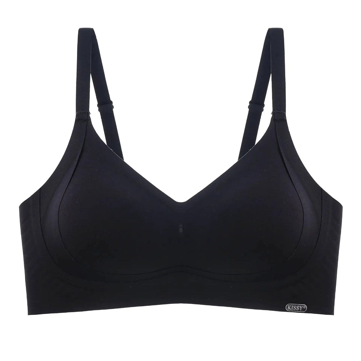Kissy Series Underwear Traceless Push-up Vest Classic Sling-off Paramelia Non-rimless Bra by Dropshipman