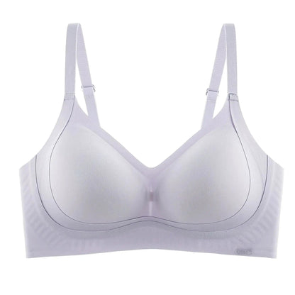Kissy Series Underwear Traceless Push-up Vest Classic Sling-off Paramelia Non-rimless Bra by Dropshipman