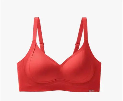 Kissy Series Underwear Traceless Push-up Vest Classic Sling-off Paramelia Non-rimless Bra by Dropshipman