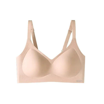 Kissy Series Underwear Traceless Push-up Vest Classic Sling-off Paramelia Non-rimless Bra by Dropshipman