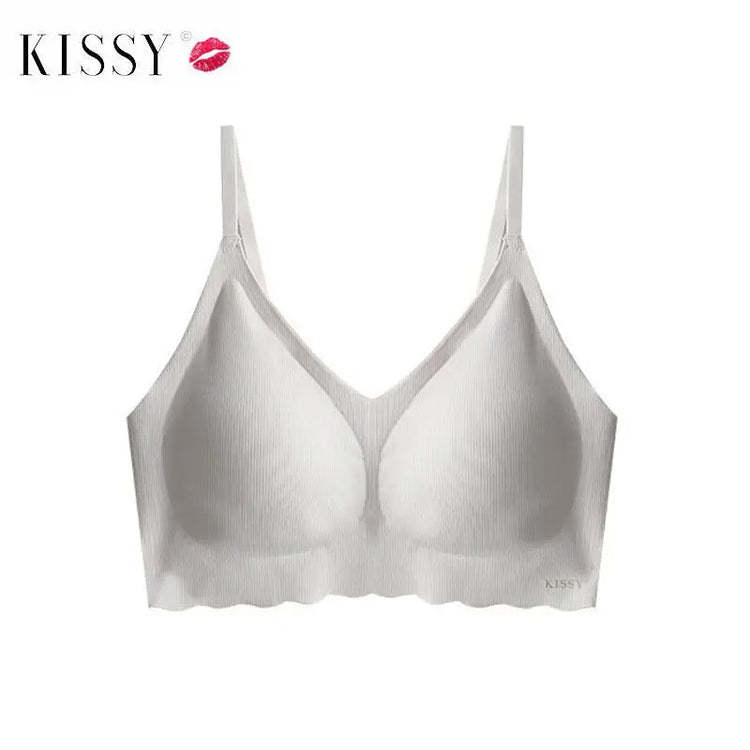 Kissy Series Underwear Traceless Push-up Vest Classic Sling-off Paramelia Non-rimless Bra SHOPEZRA L.L.C.