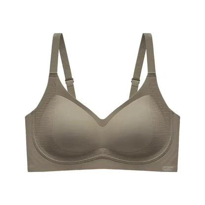 Kissy Series Underwear Traceless Push-up Vest Classic Sling-off Paramelia Non-rimless Bra by Dropshipman