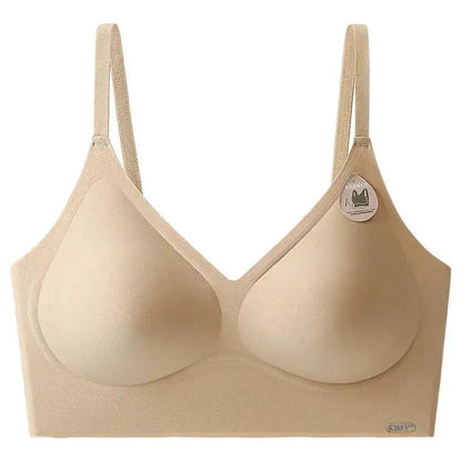 Kissy Series Underwear Traceless Push-up Vest Classic Sling-off Paramelia Non-rimless Bra by Dropshipman