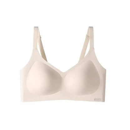 Kissy Series Underwear Traceless Push-up Vest Classic Sling-off Paramelia Non-rimless Bra by Dropshipman