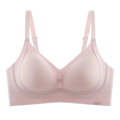 Kissy Series Underwear Traceless Push-up Vest Classic Sling-off Paramelia Non-rimless Bra by Dropshipman