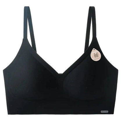 Kissy Series Underwear Traceless Push-up Vest Classic Sling-off Paramelia Non-rimless Bra by Dropshipman