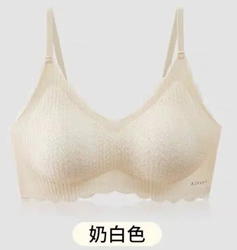 Kissy Series Underwear Traceless Push-up Vest Classic Sling-off Paramelia Non-rimless Bra SHOPEZRA L.L.C.