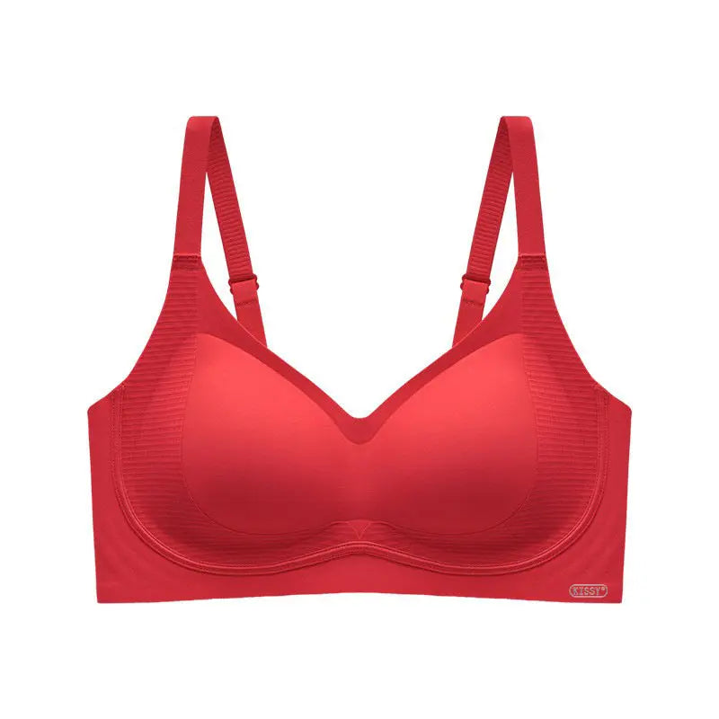Kissy Series Underwear Traceless Push-up Vest Classic Sling-off Paramelia Non-rimless Bra SHOPEZRA L.L.C.