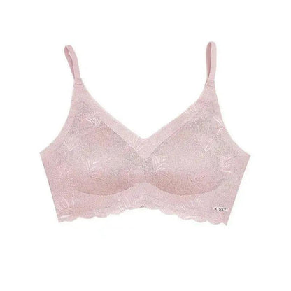 Kissy Series Underwear Traceless Push-up Vest Classic Sling-off Paramelia Non-rimless Bra by Dropshipman