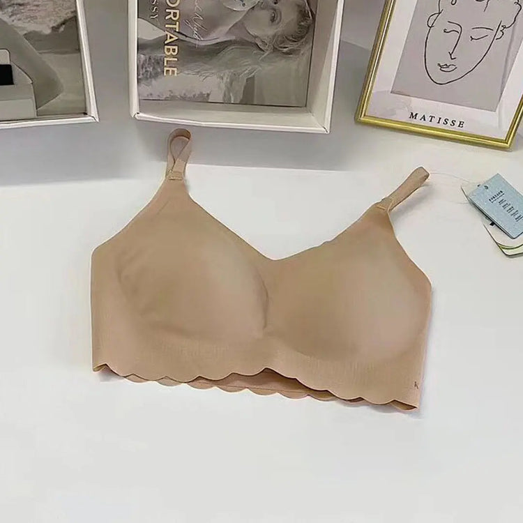 Kissy Series Underwear Traceless Push-up Vest Classic Sling-off Paramelia Non-rimless Bra SHOPEZRA L.L.C.