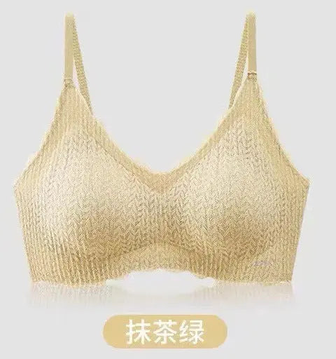 Kissy Series Underwear Traceless Push-up Vest Classic Sling-off Paramelia Non-rimless Bra SHOPEZRA L.L.C.