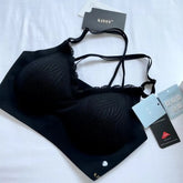 Kissy Series Underwear Traceless Push-up Vest Classic Sling-off Paramelia Non-rimless Bra SHOPEZRA L.L.C.