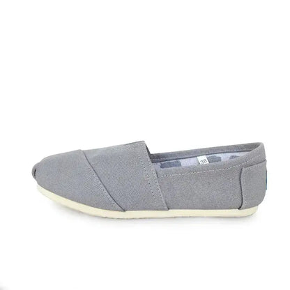 Summer Blue Loafers Men Classic Canvas Flats Shoes Women Comfortable Breathable Men Casual Shoes Slip-on Espadrilles by Dropshipman