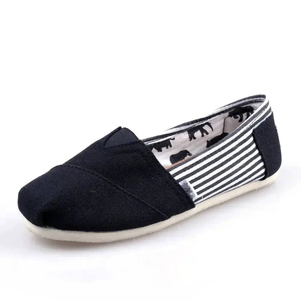 Summer Blue Loafers Men Classic Canvas Flats Shoes Women Comfortable Breathable Men Casual Shoes Slip-on Espadrilles by Dropshipman