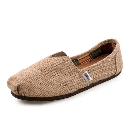 Summer Blue Loafers Men Classic Canvas Flats Shoes Women Comfortable Breathable Men Casual Shoes Slip-on Espadrilles by Dropshipman