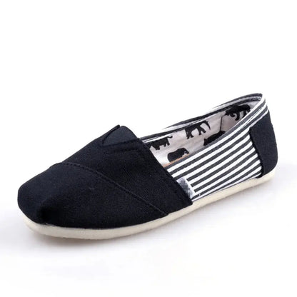 Summer Blue Loafers Men Classic Canvas Flats Shoes Women Comfortable Breathable Men Casual Shoes Slip-on Espadrilles SHOPEZRA L.L.C.