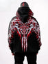 Y2K Gothic Reflective 444 Print Hoodie Men Women Harajuku Streetwear Oversized Black Hooded Sweatshirt Hip Hop Pullover Tops New by Dropshipman