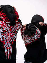 Y2K Gothic Reflective 444 Print Hoodie Men Women Harajuku Streetwear Oversized Black Hooded Sweatshirt Hip Hop Pullover Tops New SHOPEZRA L.L.C.