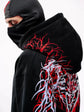 Y2K Gothic Reflective 444 Print Hoodie Men Women Harajuku Streetwear Oversized Black Hooded Sweatshirt Hip Hop Pullover Tops New SHOPEZRA L.L.C.