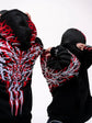 Y2K Gothic Reflective 444 Print Hoodie Men Women Harajuku Streetwear Oversized Black Hooded Sweatshirt Hip Hop Pullover Tops New SHOPEZRA L.L.C.
