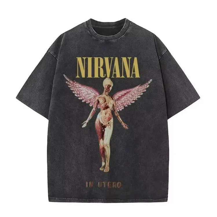 Nirvana rock band men&