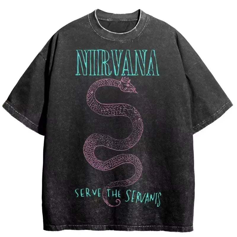 Nirvana rock band men&