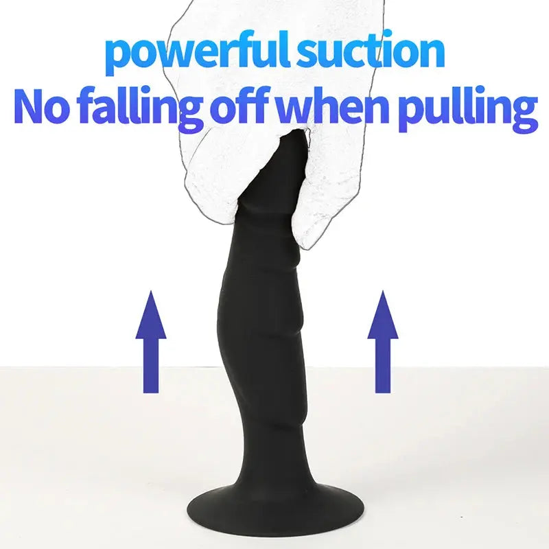 SHOPEZRA L.L.C. anal dildo and butt plug with strong suction cup, prostate massager, suitable for adult male and female use.