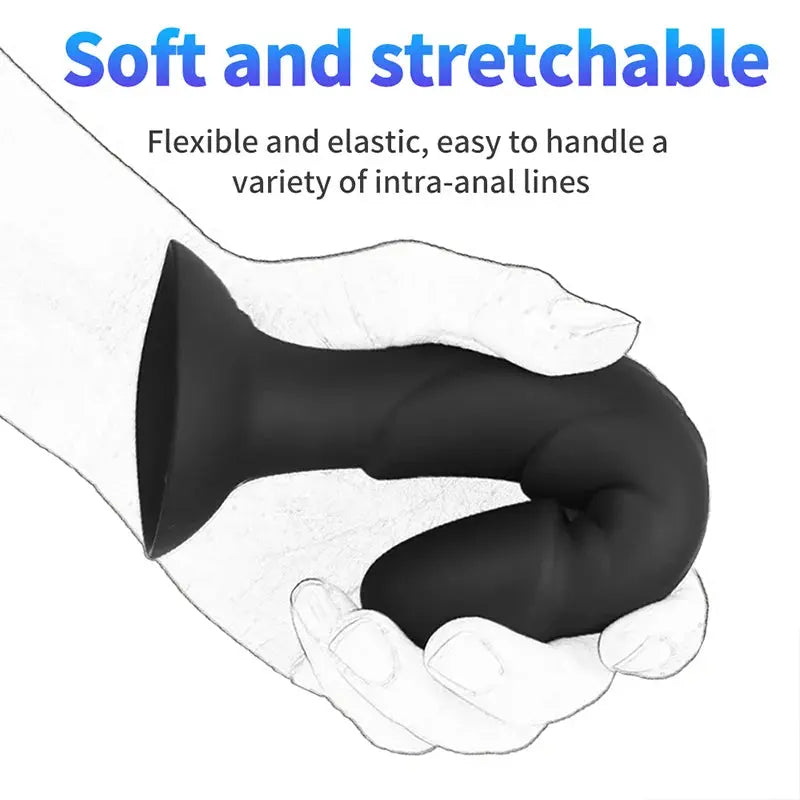 SHOPEZRA L.L.C. anal dildo and butt plug with strong suction cup, prostate massager, suitable for adult male and female use.