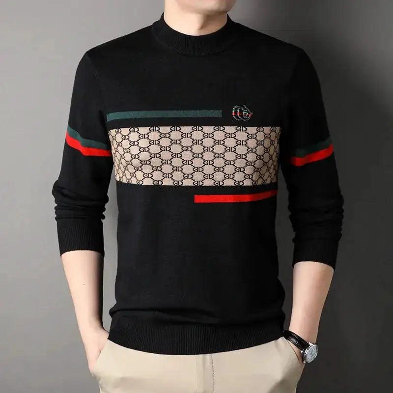 New Round Neck Slim Fit Men&