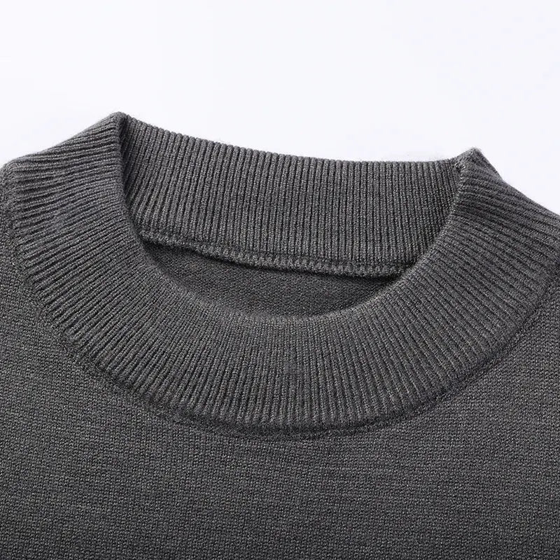 New Round Neck Slim Fit Men&