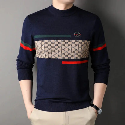 New Round Neck Slim Fit Men&