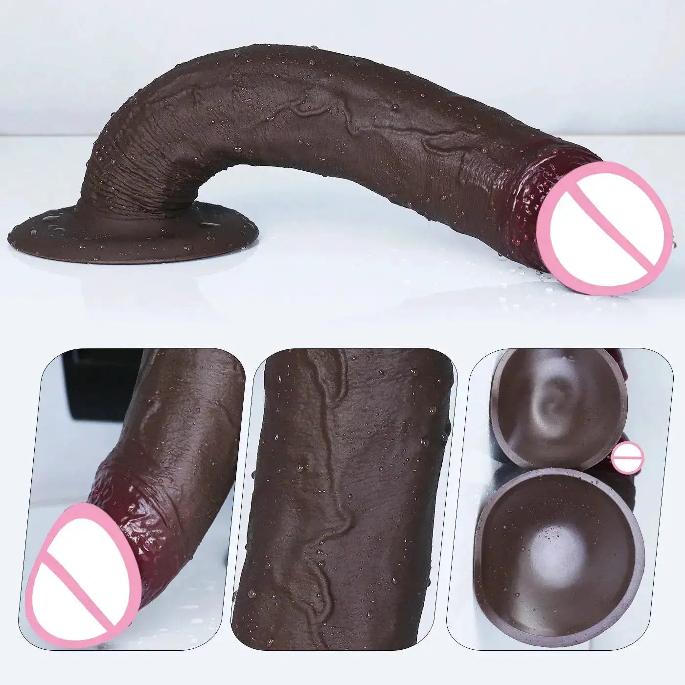 Simulation Soft Erotic Long Dildo Skin Feel Realistic Penis Silicone Suction Cup Vaginal Stimulatio Anal Sex Men Women Toys Dick by Dropshipman