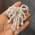 Fashion Lace Pearl Bow Shoe Laces Shoe Flower Buckle Premium Decorative Shoe Charm Accessories Charms for Sneakers Decorative SHOPEZRA L.L.C.