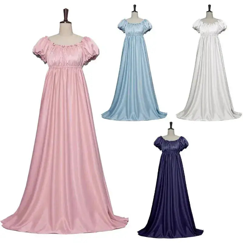 Medieval Dress Women Dress Sexy Off Shoulder Renaissance Victorian Regency Dress Costume Wench Retro Gown Halloween for Women by Dropshipman