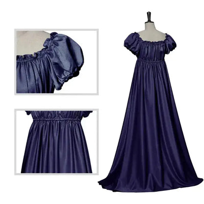 Medieval Dress Women Dress Sexy Off Shoulder Renaissance Victorian Regency Dress Costume Wench Retro Gown Halloween for Women by Dropshipman