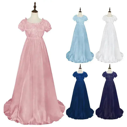 Medieval Dress Women Dress Sexy Off Shoulder Renaissance Victorian Regency Dress Costume Wench Retro Gown Halloween for Women by Dropshipman
