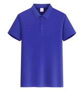 EU Size POLO Customized LOGO Polo Shirt Men Summer Men&