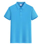 EU Size POLO Customized LOGO Polo Shirt Men Summer Men&