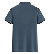 EU Size POLO Customized LOGO Polo Shirt Men Summer Men&