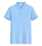 EU Size POLO Customized LOGO Polo Shirt Men Summer Men&
