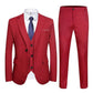 Suits Men Two Piece Suit Sets Turn Down Collar Full Sleeve Blazers Long Pants Slim Fit Ensemble Wedding Evening Spring 2026 SHOPEZRA L.L.C.