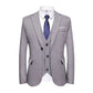 Suits Men Two Piece Suit Sets Turn Down Collar Full Sleeve Blazers Long Pants Slim Fit Ensemble Wedding Evening Spring 2026 SHOPEZRA L.L.C.