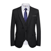 Suits Men Two Piece Suit Sets Turn Down Collar Full Sleeve Blazers Long Pants Slim Fit Ensemble Wedding Evening Spring 2026 SHOPEZRA L.L.C.